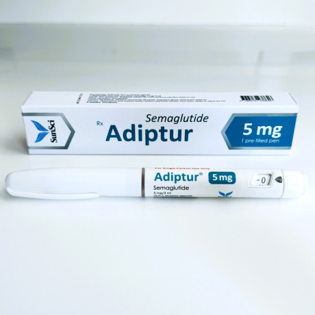 Фото 2 - Семаглутид Adiptur шприц-ручка (Semaglutide) 5 мг