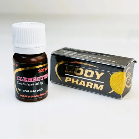 Фото 2 - Клёнбутерол БодиФарм (Clenbuterol BodyPharm) 40мкг 100т